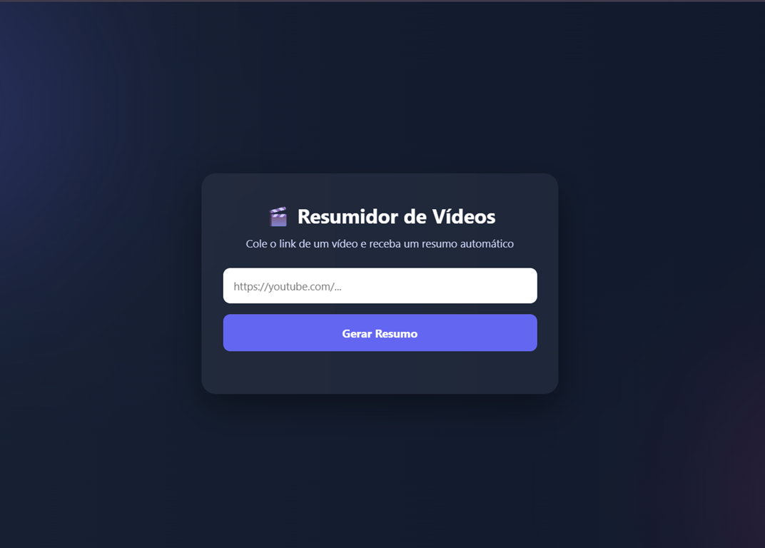 Foto do projeto Relatório de Vídeo